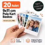 Polaroid fotoğraf baskısı 20 adet