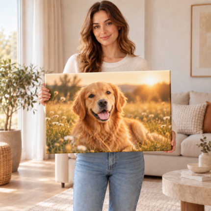 60×90 cm Kişiye Özel Kanvas Tablo