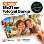 15x21 fotoğraf baskısı 70 adet Fujifilm profesyonel toplu fotoğraf baskısı
