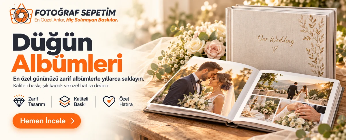 Kişiye özel düğün albümleri