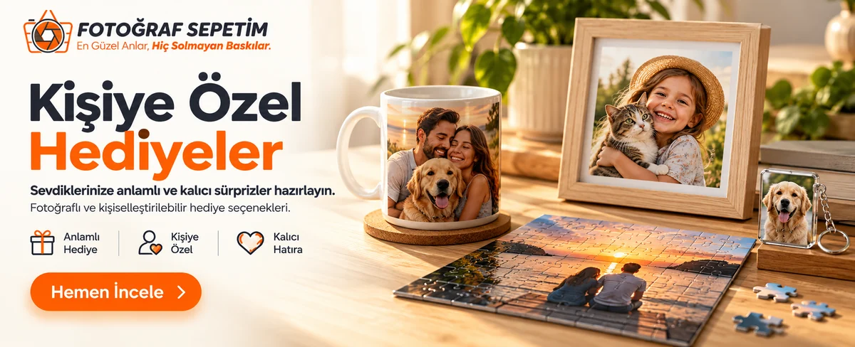 Fotoğraflı kişiye özel hediyeler